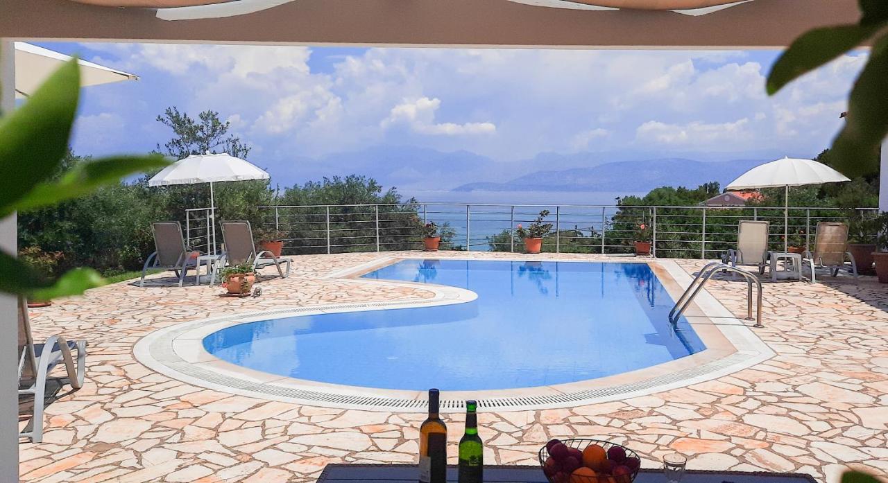 Villa Olive Grove And Sea View Agios Spyridon  Luaran gambar