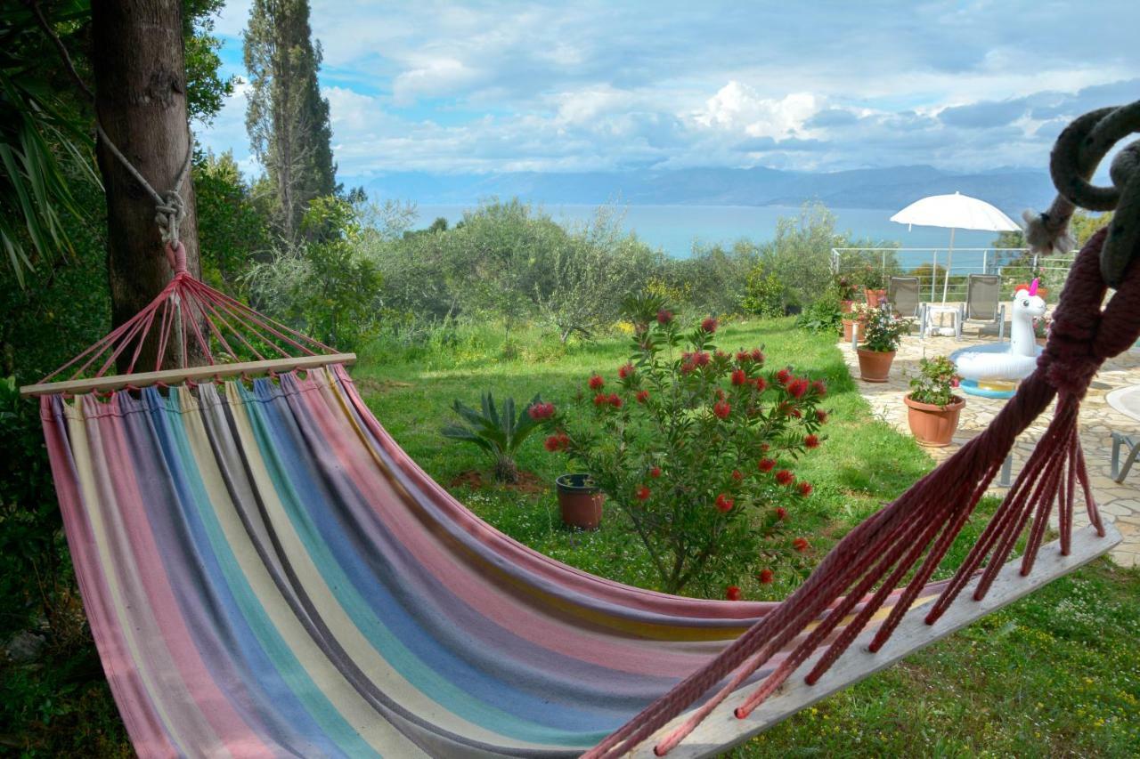 Villa Olive Grove And Sea View Agios Spyridon  Luaran gambar